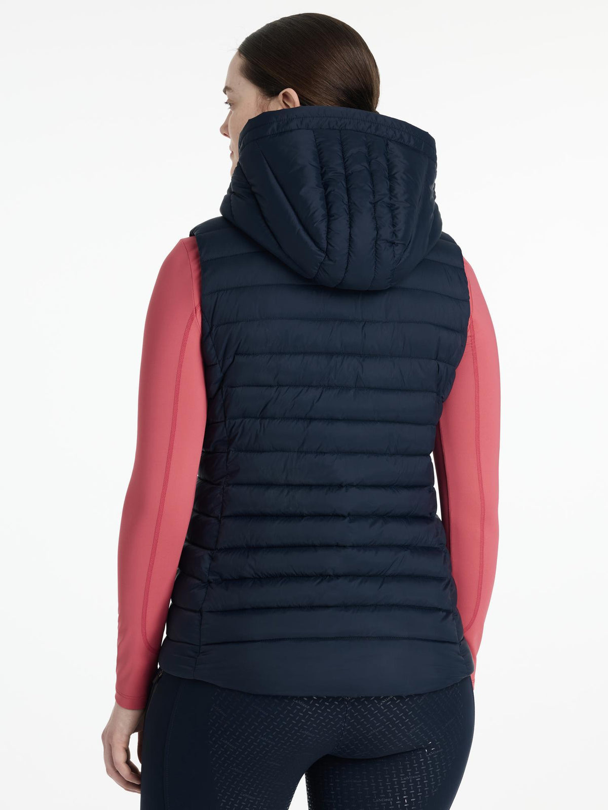 LeMieux AW26 Rose Hooded Puffer Gilet