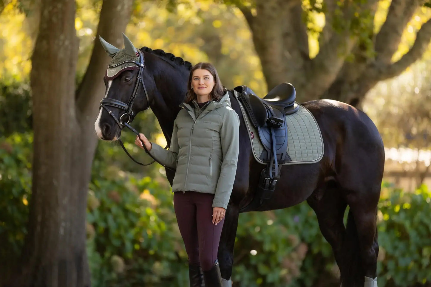 LeMieux AW25 Suede Dressage Square