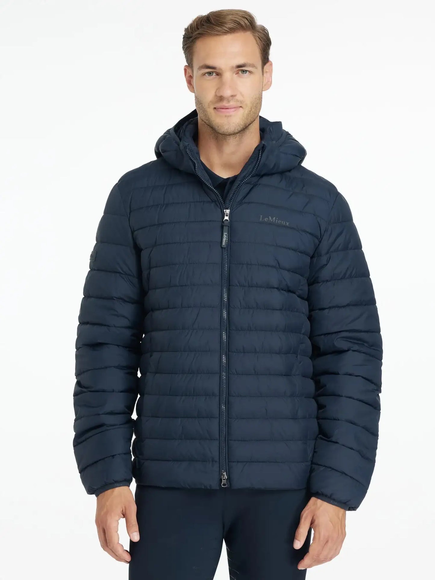 LeMieux Mens Hooded Puffer Jacket