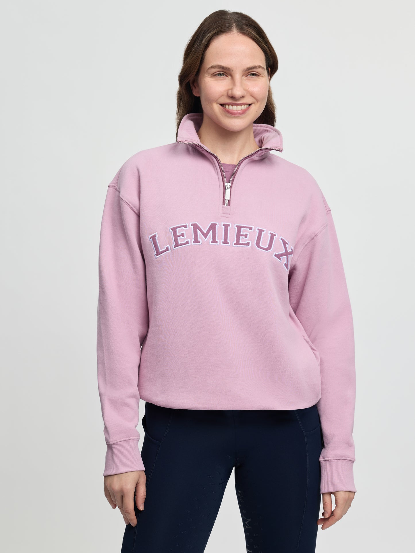 LeMieux SS26 Ladies Kelsie Quarter Neck Sweat