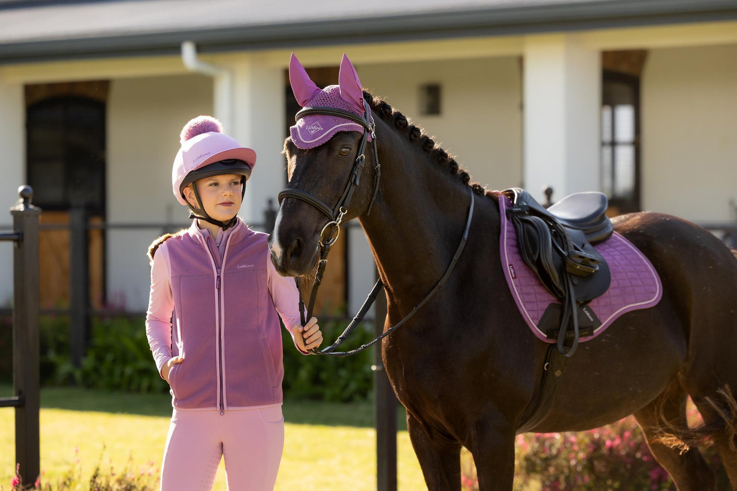 LeMieux SS26 Suede GP Square