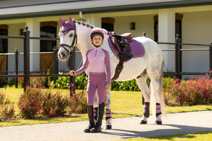 LeMieux SS26 Mini Suede Close Contact Square