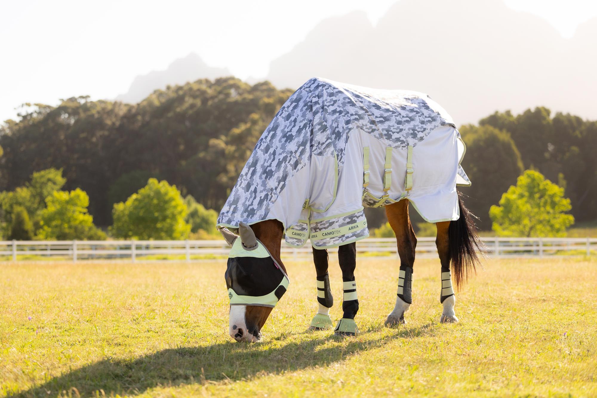 LeMieux SS26 Arika Camo Shower-Tek Fly Rug