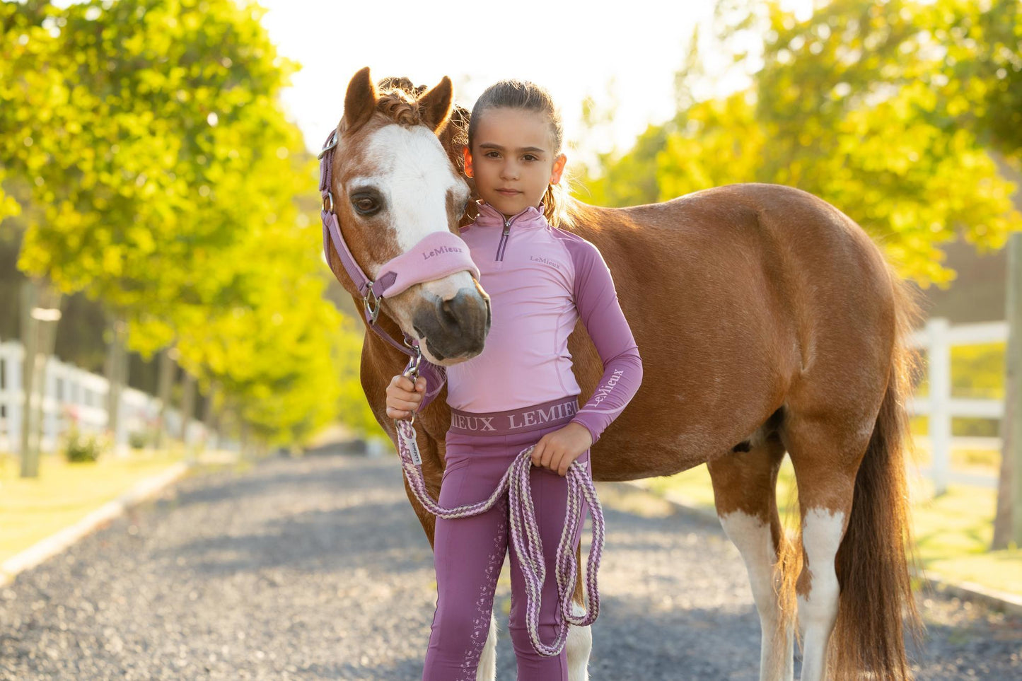 LeMieux SS26 Mini Vogue Headcollar & Leadrope