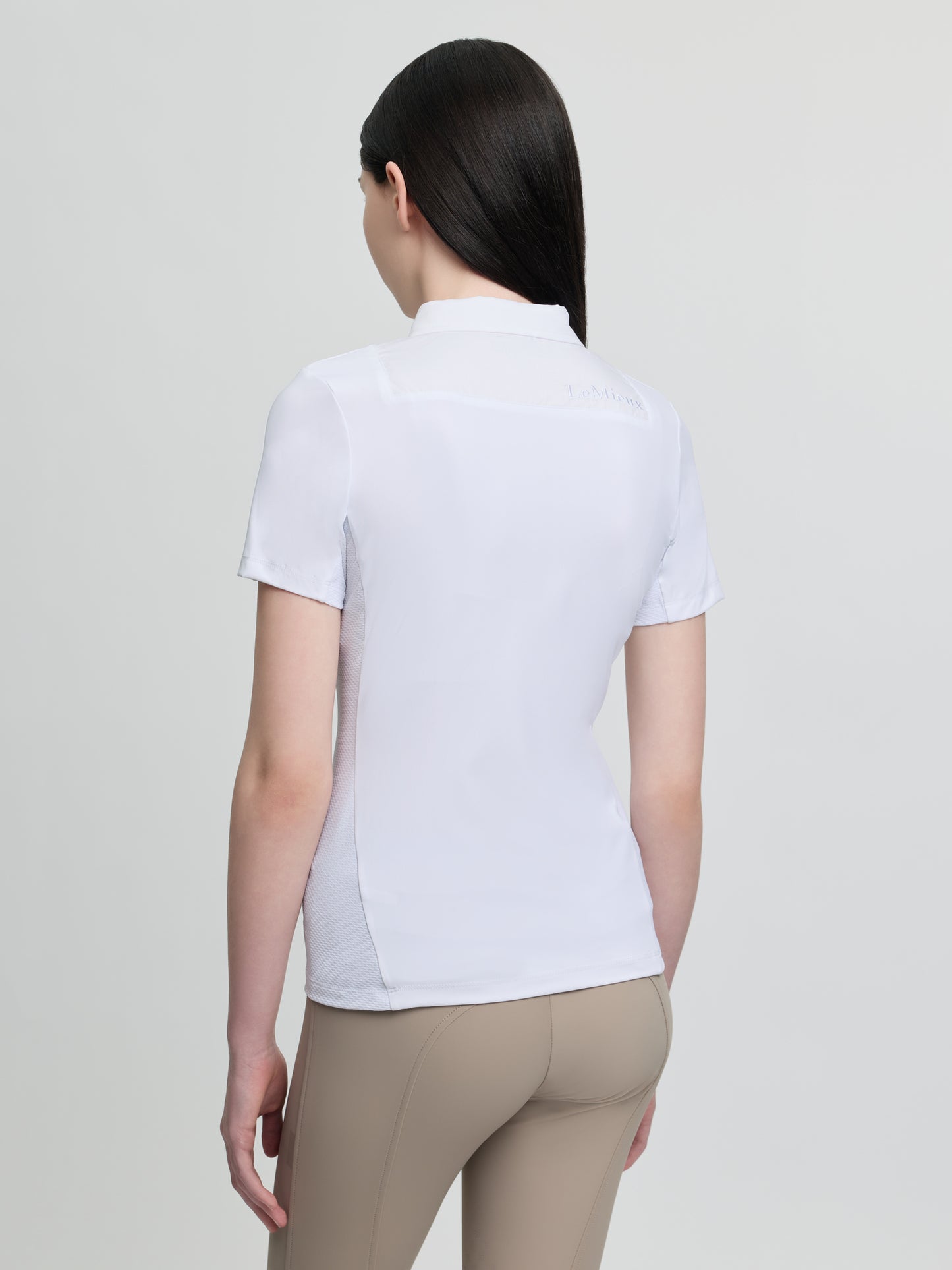 LeMieux SS26 Junior Short Sleeve Primrose Show Shirt