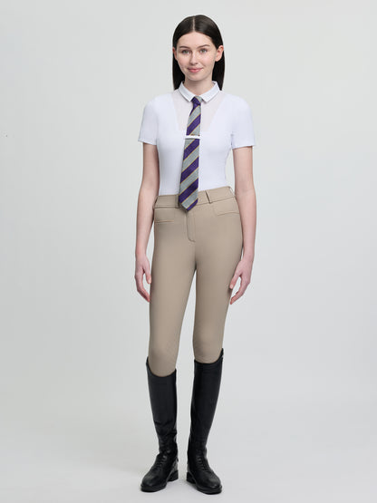 LeMieux SS26 Junior Short Sleeve Primrose Show Shirt