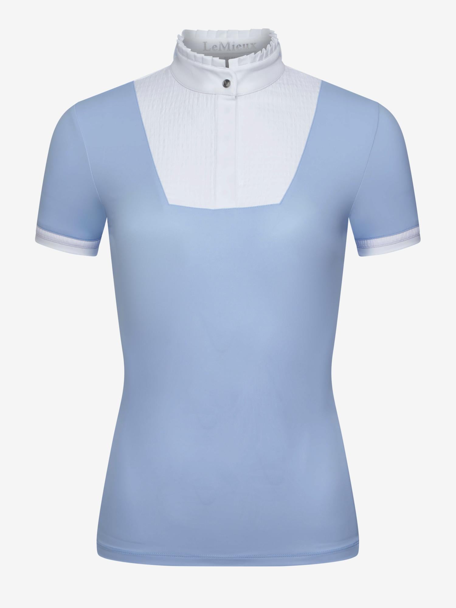 LeMieux SS26 Ladies Sophia Short Sleeve Pleated Show Shirt
