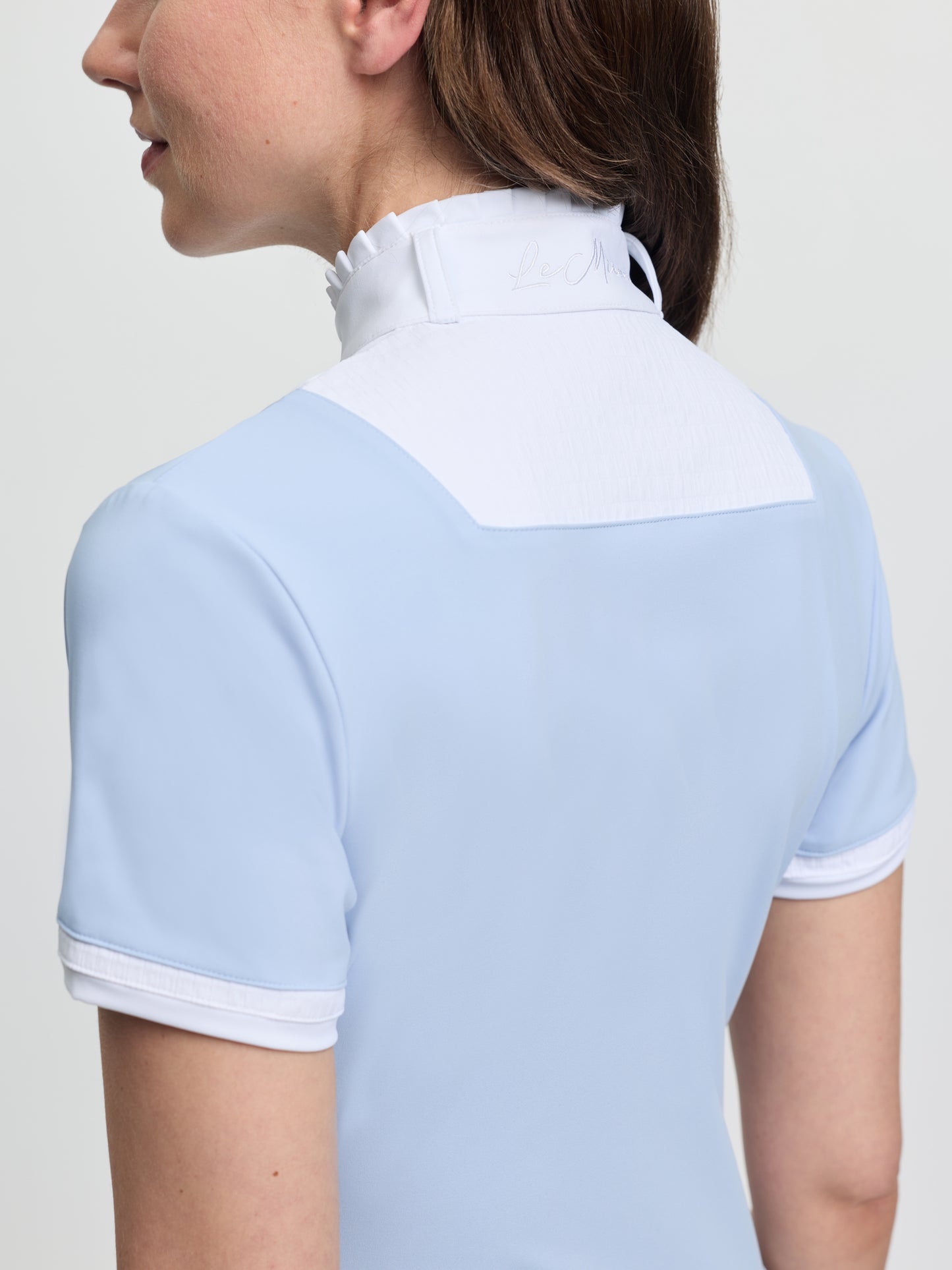 LeMieux SS26 Ladies Sophia Short Sleeve Pleated Show Shirt
