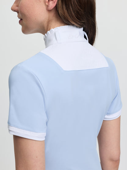 LeMieux SS26 Ladies Sophia Short Sleeve Pleated Show Shirt
