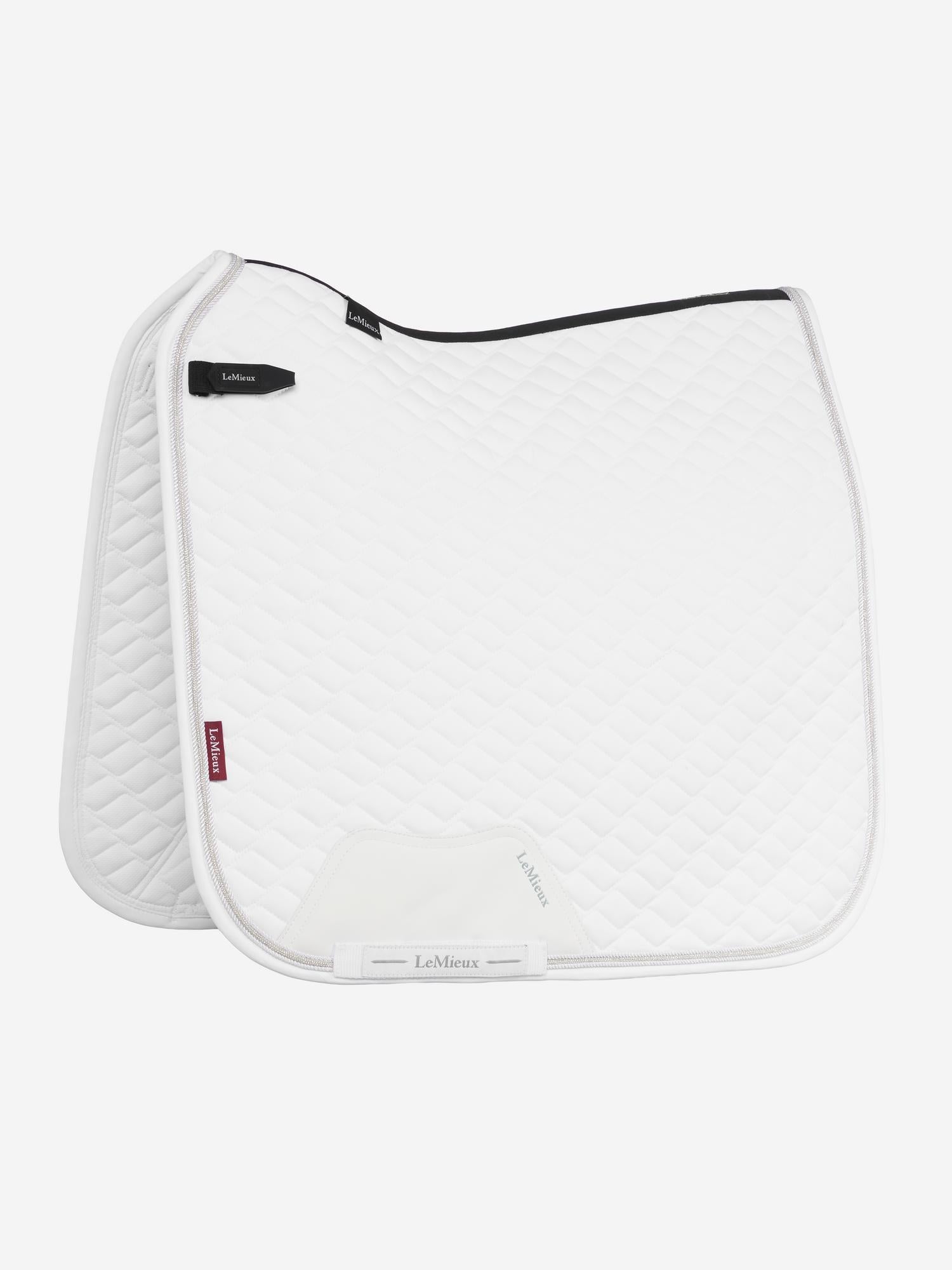 LeMieux SS26 Brilliance Dressage Square White