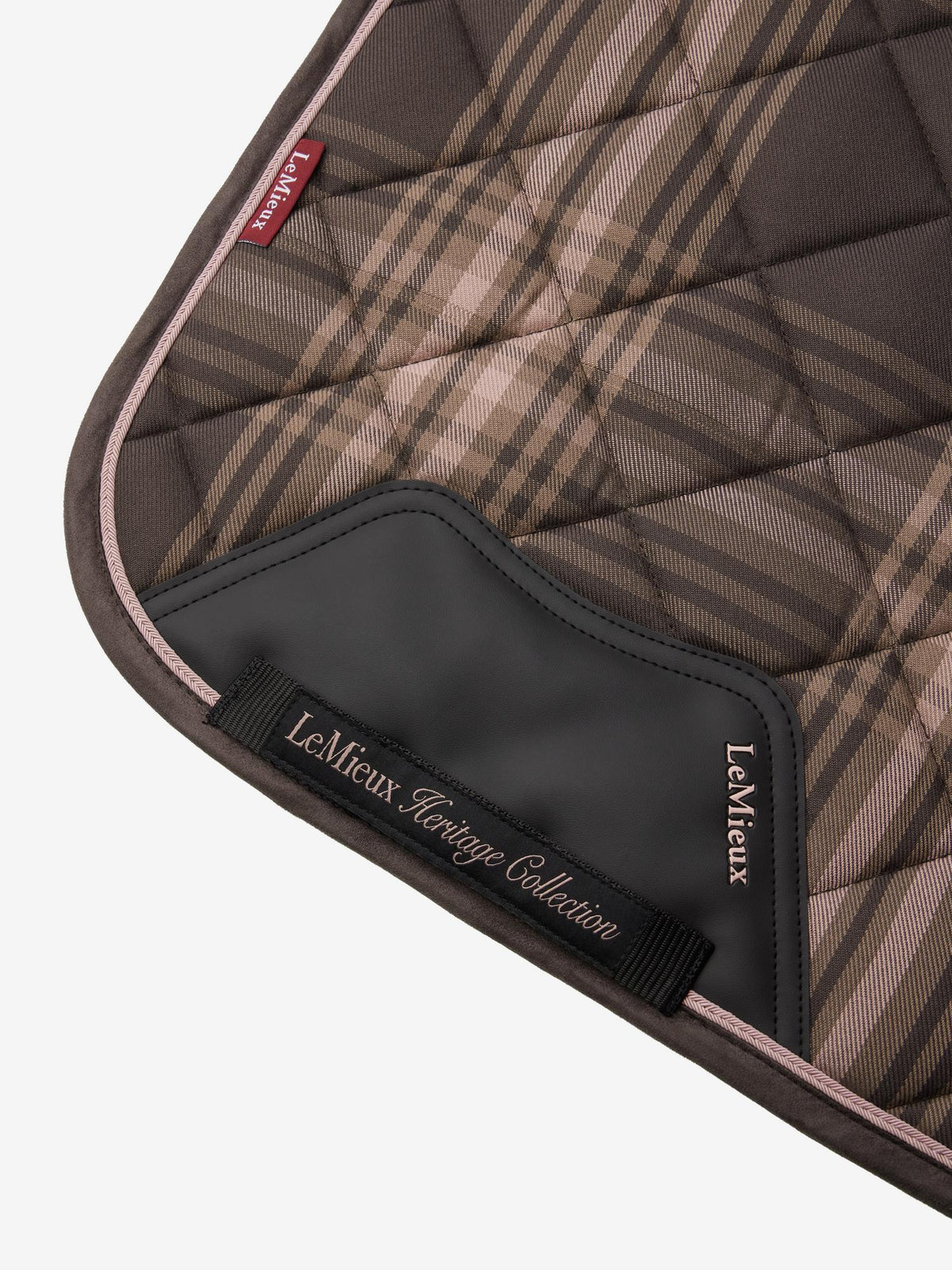 LeMieux AW26 Heritage Check Dressage Square