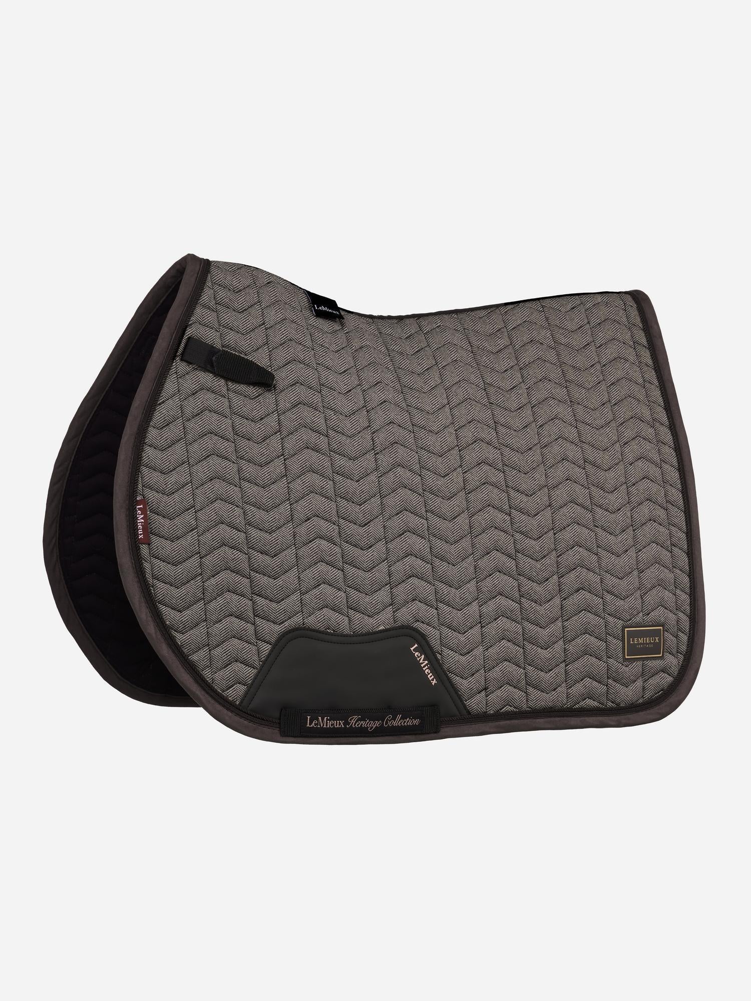 LeMieux AW26 Heritage Herringbone Jump Square - Cocoa
