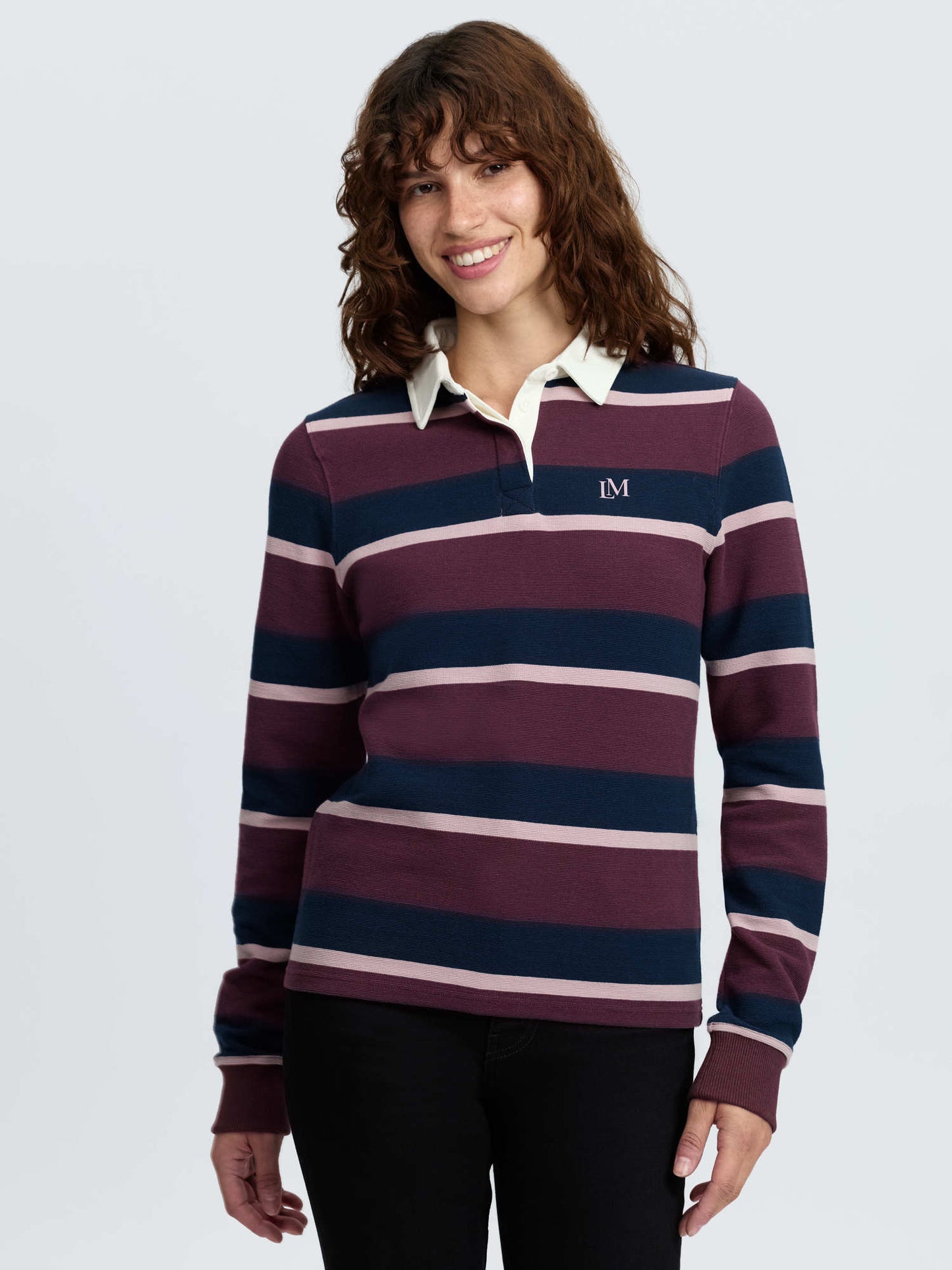 LeMieux AW26 Sloane Stripe Rugby Shirt