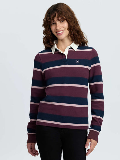 LeMieux AW26 Sloane Stripe Rugby Shirt