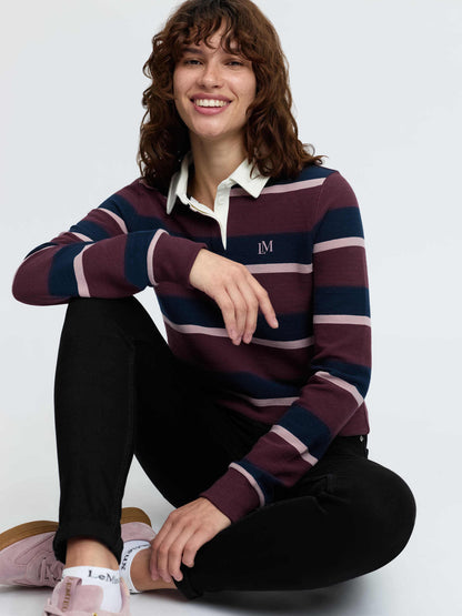 LeMieux AW26 Sloane Stripe Rugby Shirt