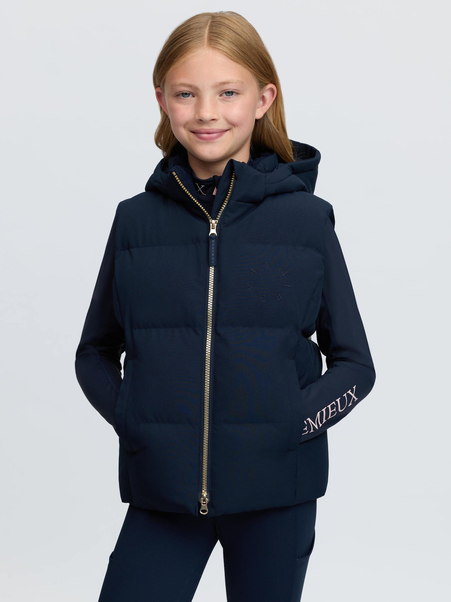 LeMieux AW26 Young Rider Joey Hooded Gilet
