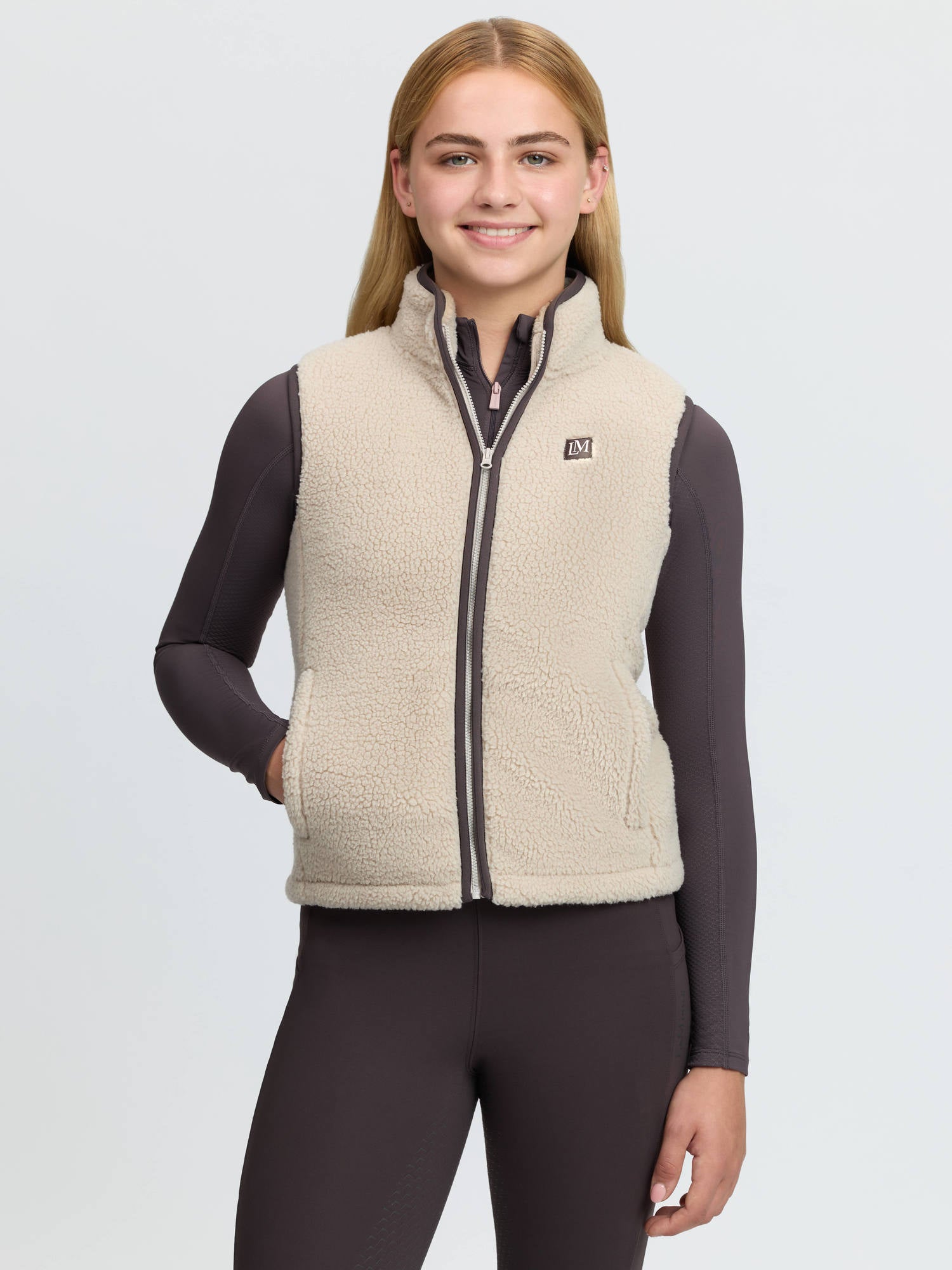LeMieux AW26 Young Rider Trinity Teddy Gilet