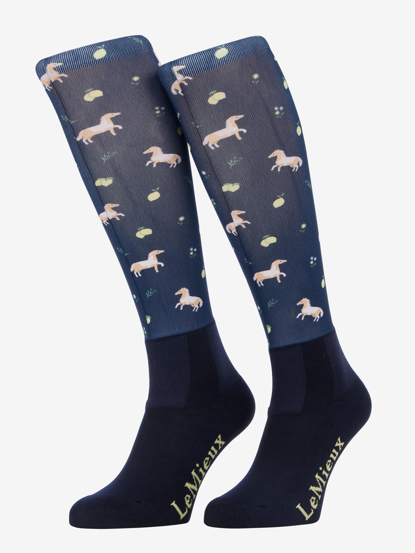 LeMieux AW26 Footsie Socks Lemon