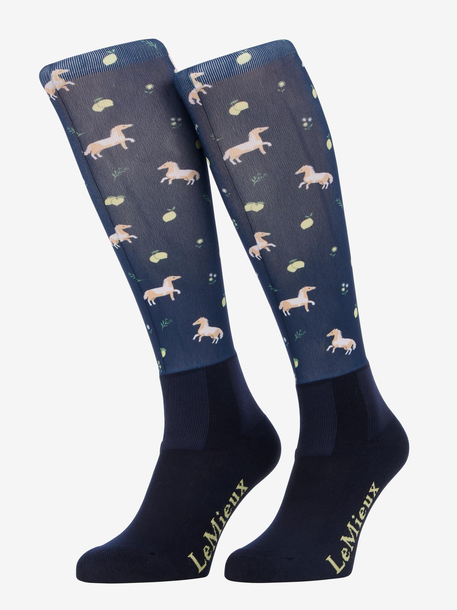 LeMieux AW26 Footsie Socks Lemon