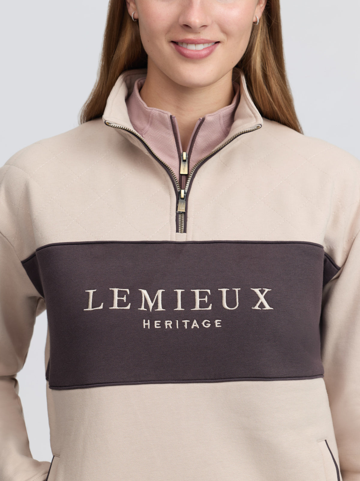 LeMieux AW26 Heritage Quarter Zip Sweat