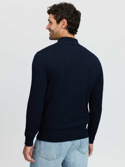 LeMieux AW26 Mens Quarter Zip Knit