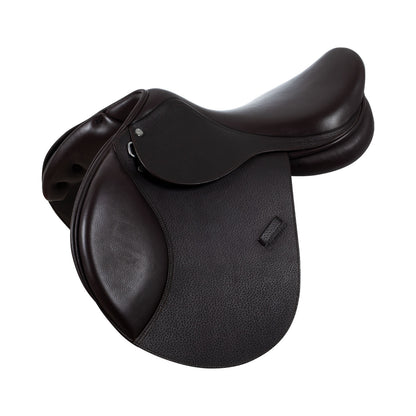 Equestro Jumping saddle hammered French leather