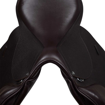 Equestro Jumping saddle hammered French leather