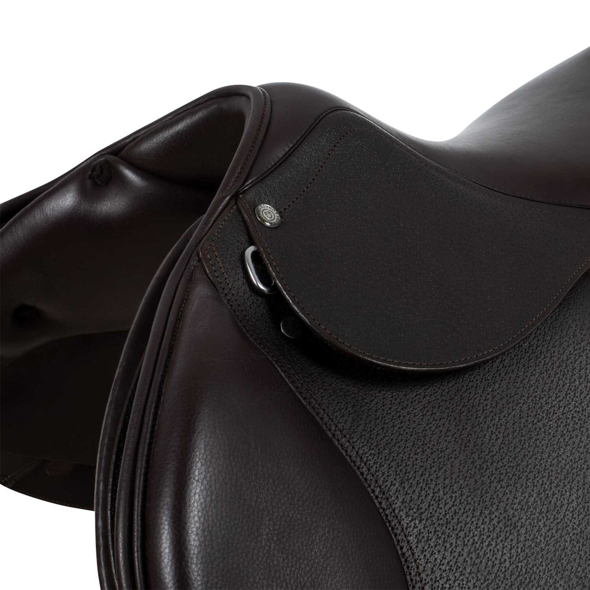 Equestro Jumping saddle hammered French leather