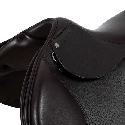 Equestro Jumping saddle hammered French leather