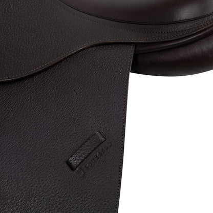 Equestro Jumping saddle hammered French leather