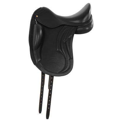 Equestro Dressage leather monoflap saddle
