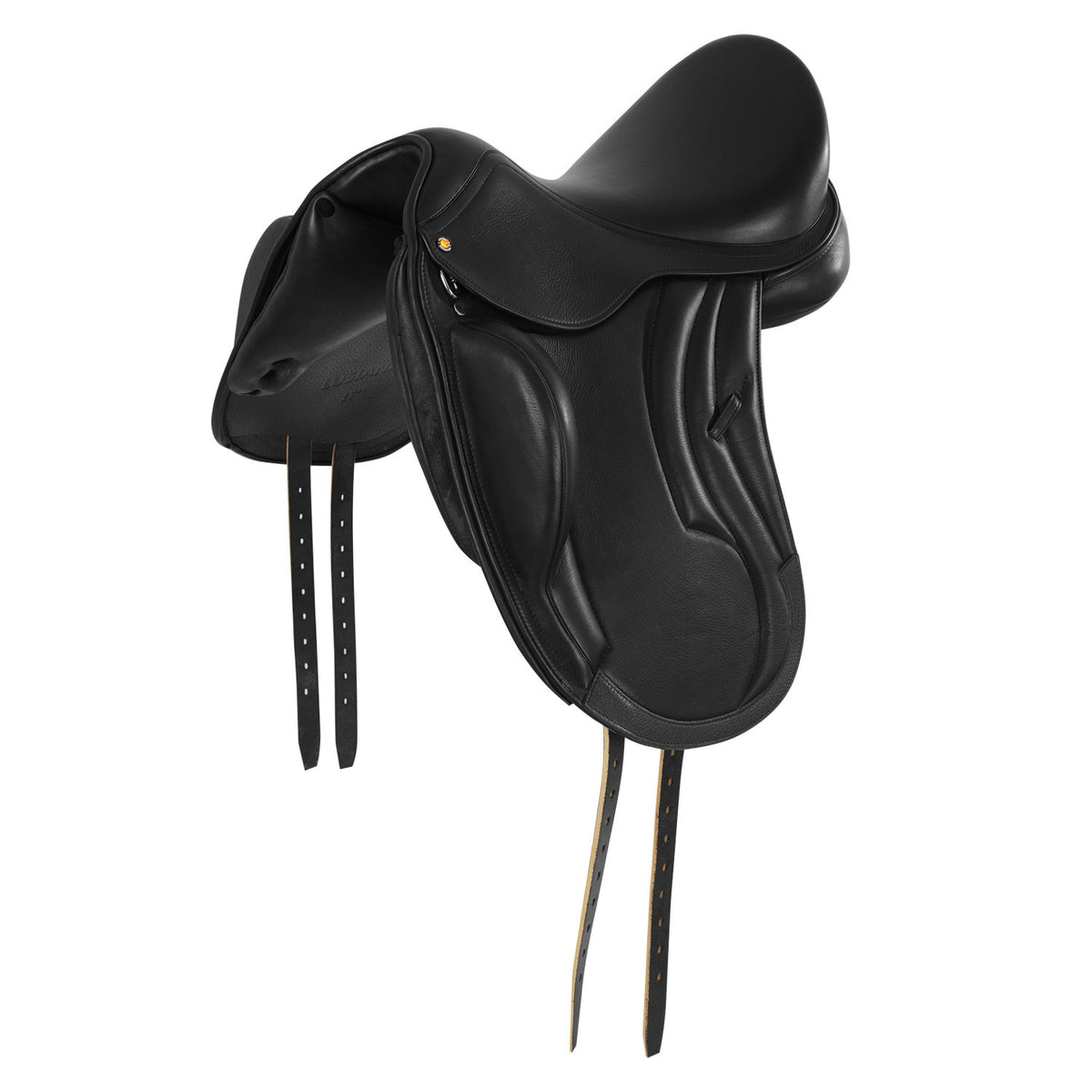 Equestro Dressage leather monoflap saddle