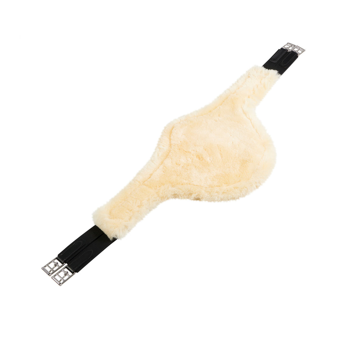 Equestro Jumping girth with belly guard for English saddle