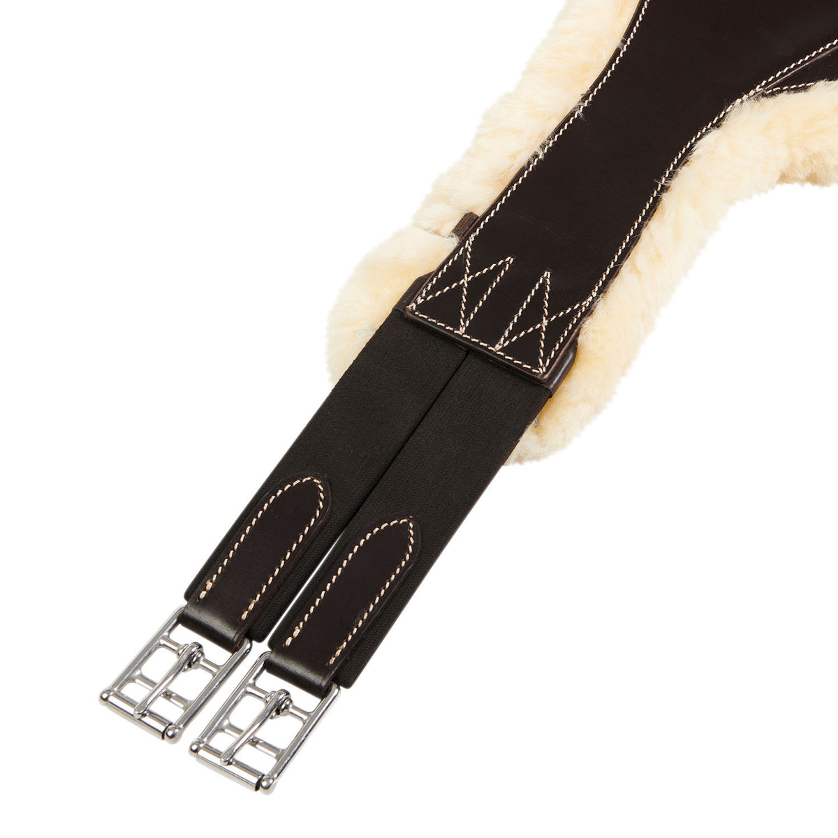 Equestro Jumping girth with belly guard for English saddle