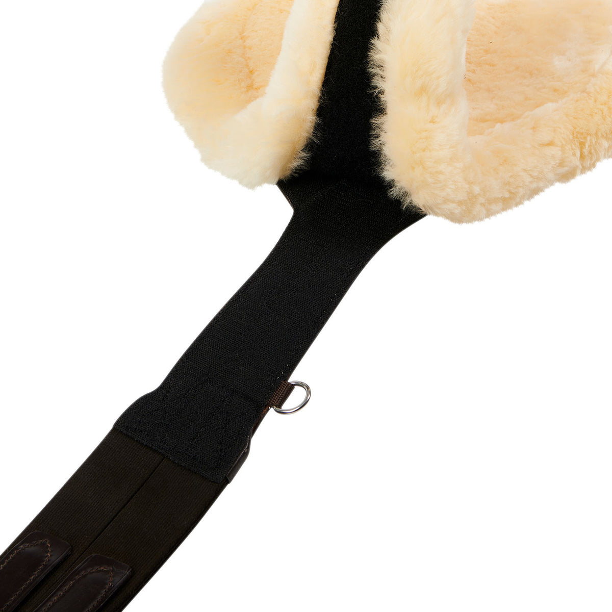 Equestro Jumping girth with belly guard for English saddle