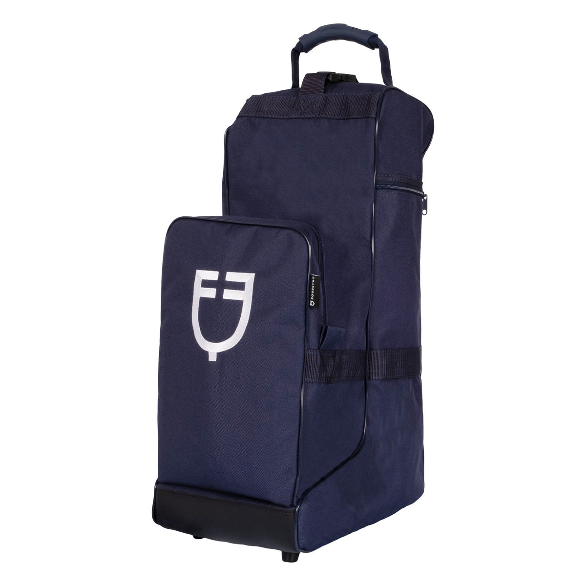 Equestro Riding boots and cap bag with rubber reinforcement