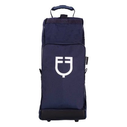 Equestro Riding boots and cap bag with rubber reinforcement