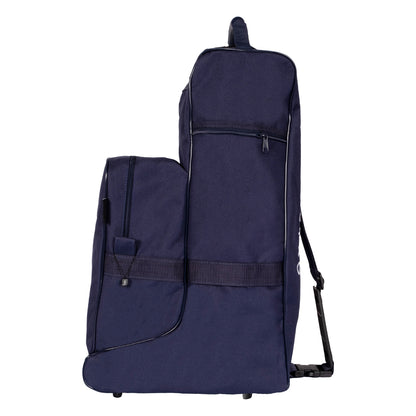 Equestro Riding boots and cap bag with rubber reinforcement