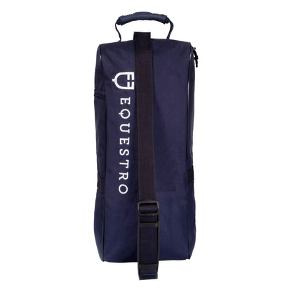 Equestro Riding boots and cap bag with rubber reinforcement
