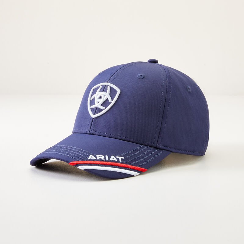 Ariat SS24 Shield Performance Cap - Team Navy -