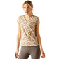 Ariat SS24 Womens Bridle Short Sleeve T-Shirt - Light Heather Grey - XS