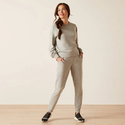 Ariat SS24 Womens Memento Sweatshirt - Heather Grey - L