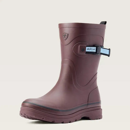 Ariat Womens Kelmarsh Mid Rubber Boot - Maroon sale - Maroon - 3