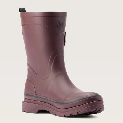 Ariat Womens Kelmarsh Mid Rubber Boot - Maroon sale - Maroon - 3