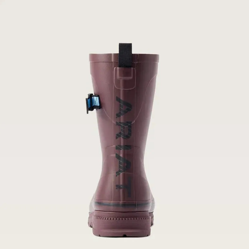 Ariat Womens Kelmarsh Mid Rubber Boot - Maroon sale - Maroon - 3