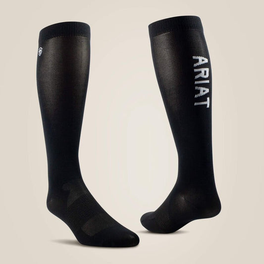 AriatTEK Essential Performance Socks - Black - One Size