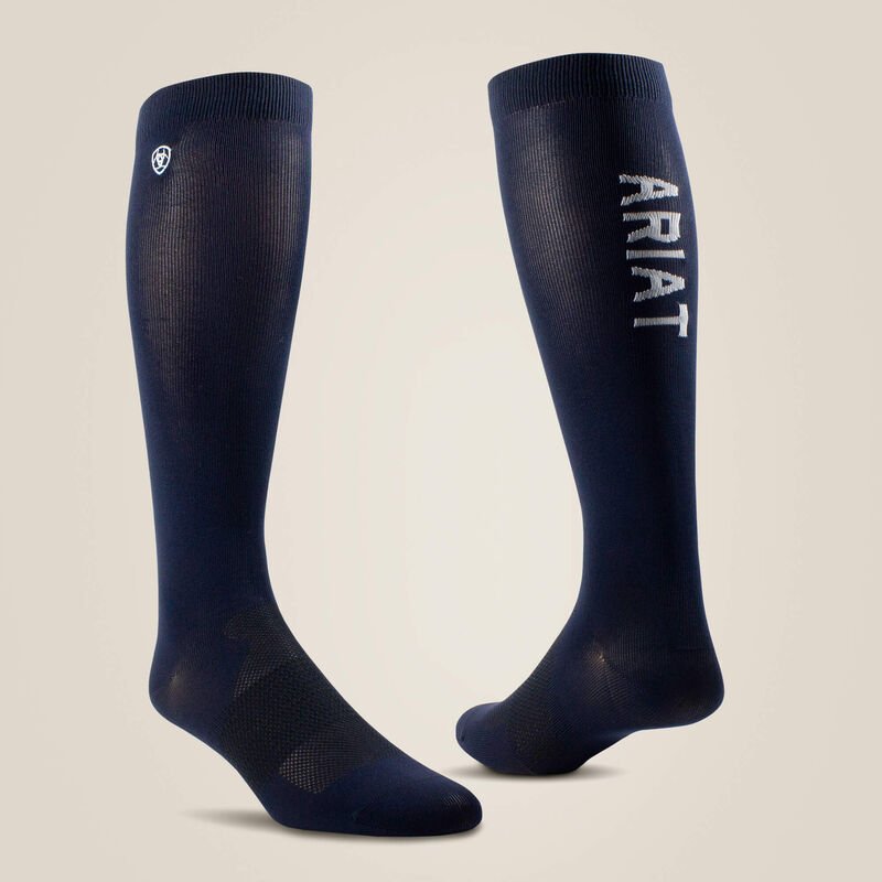 AriatTEK Essential Performance Socks - Navy - One Size