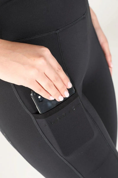 Aubrion Hudson Riding Tights - Beige - L