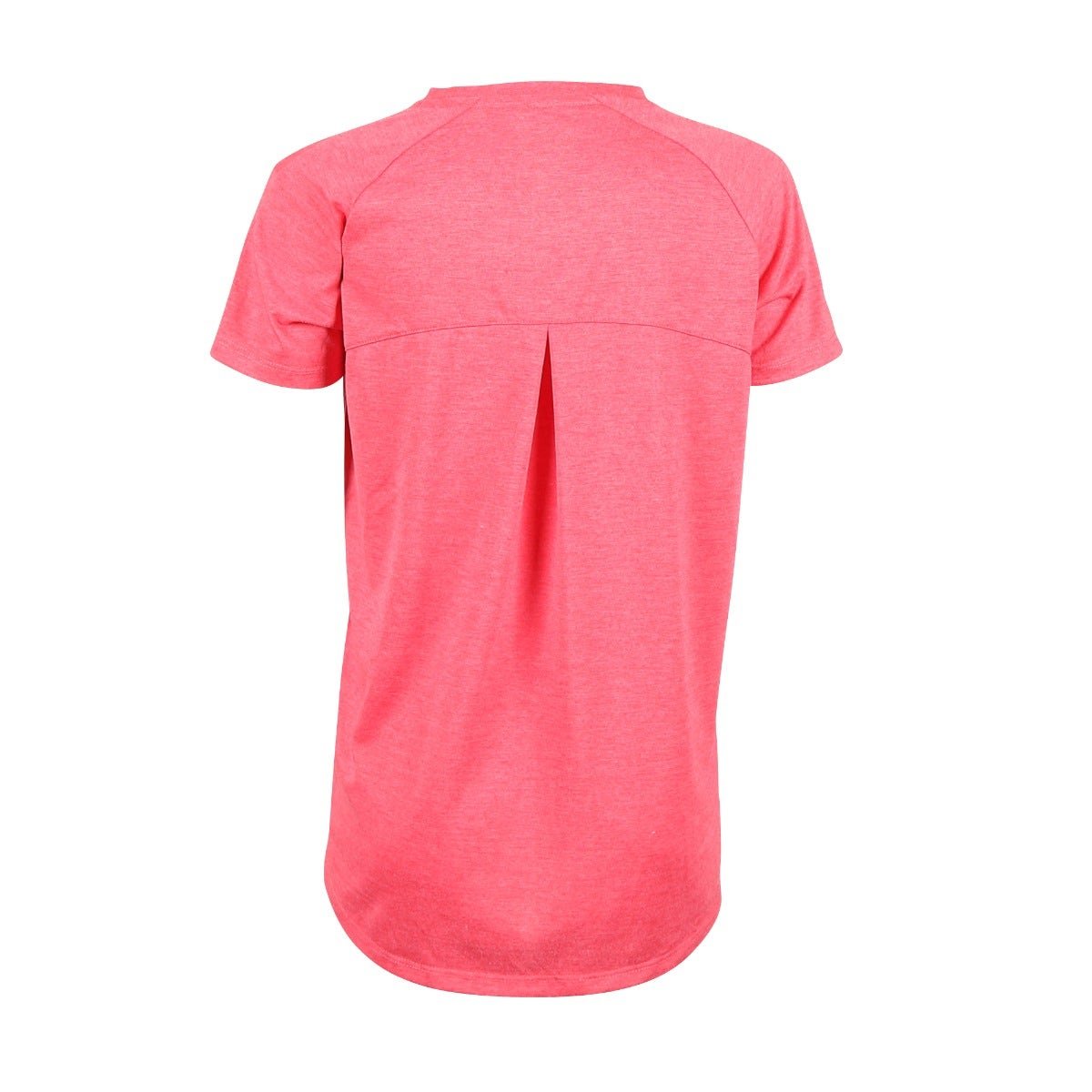 Aubrion SS24 Energise Tech T-Shirt - Young Rider - Coral - 7/8 Years
