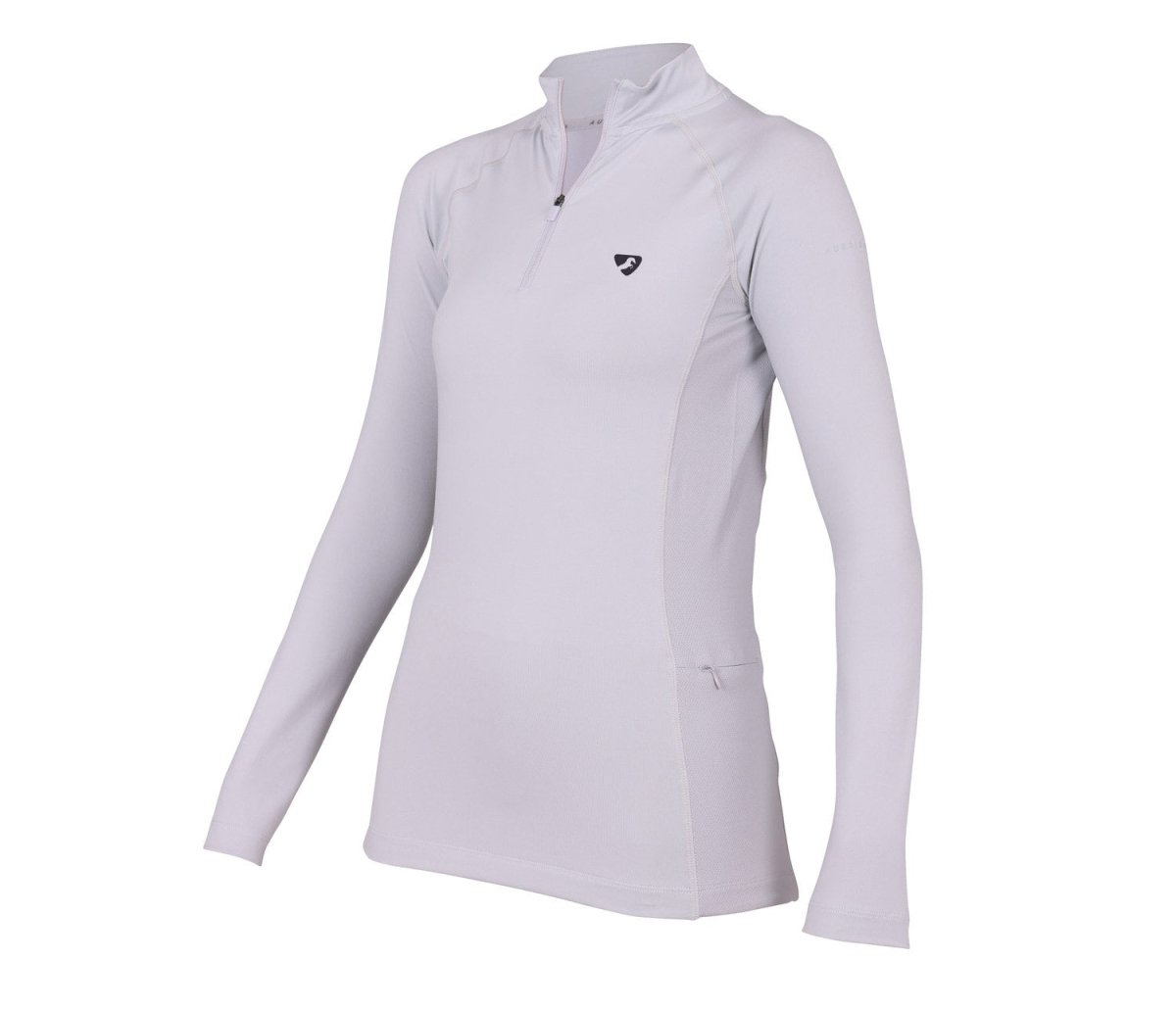 Aubrion SS24 Revive Long Sleeve Base Layer - Grey - L